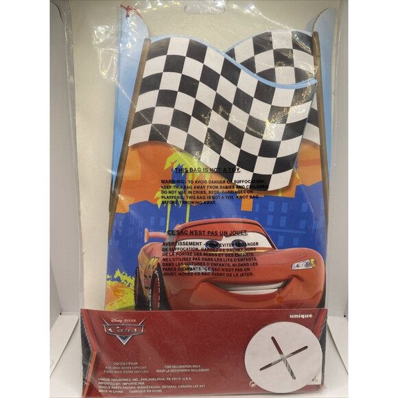 Disney Cars Lightning McQueen Birthday Party Decor Invitations Napkins Loot Bags - Picture 3 of 10